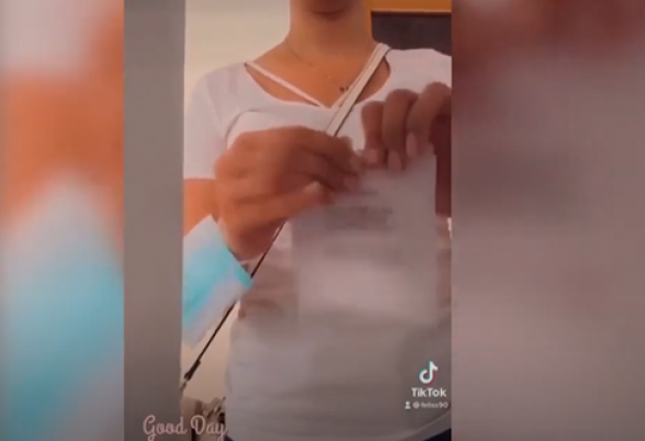 Քաղաքացին պատռում է ՔՊ-ի թերթիկը, փոխարենը «Հայաստան» դաշինքի թերթիկը շոյելով տեղադրում է ծրարի մեջ