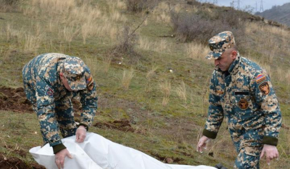 В районе Варанды обнаружены останки еще 2 армянских военнослужащих