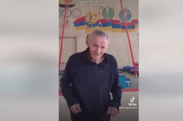 Լեգենդար Ալբերտ Ազարյանի մարզումը 92 տարեկանում (տեսանյութ)