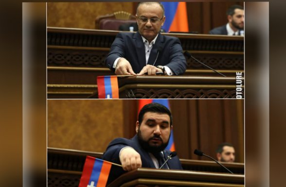 Արցախի դրոշը տեղադրողն ու պոկողը