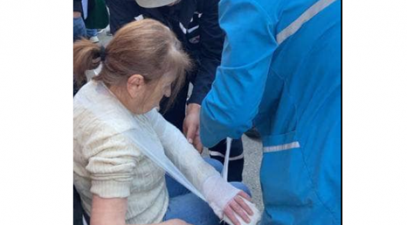 Полиция во время задержания сломала руку 77 летней женщине