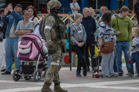 В Мелитополе выдали первые российские паспорта