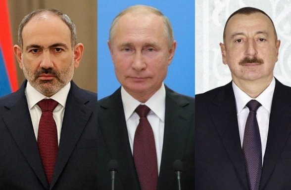 В Кремле надеются на результативность встречи Путина с Пашиняном и Алиевым