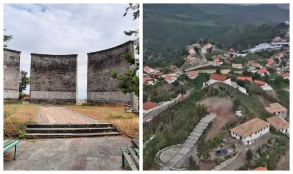 Азербайджанцы уничтожили в Бердзоре мемориал павшим в Великой Отечественной войне