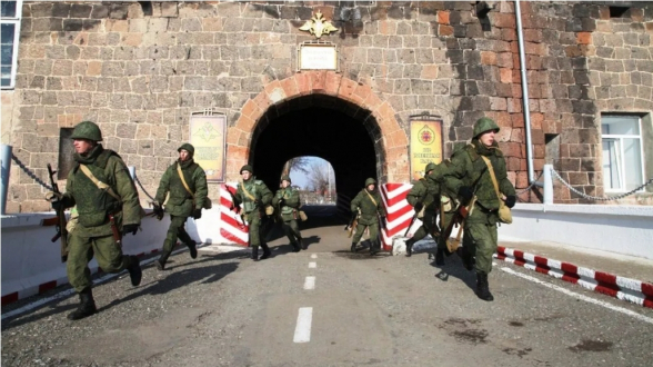 Подразделения антитеррора военной базы ЮВО провели тренировку в Гюмри