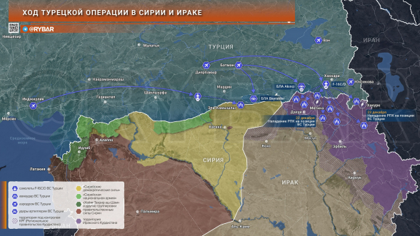 В Турции отказались выводить свои войска из Ирака и Сирии