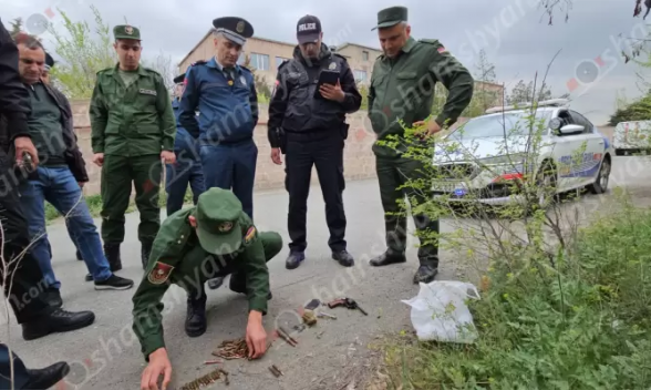 Երևանում՝ Մետրոյի Դեպոյի հարևանությամբ, հայտնաբերվել է զինամթերքով պոլիէթիլենային տոպրակ