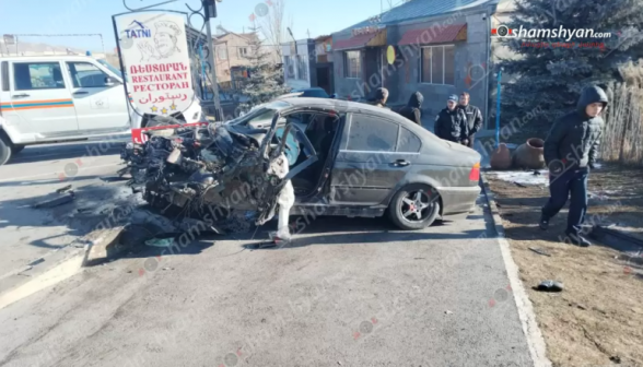 Սյունիքում բախվել են «BMW»-ն և բեռնատարը. կա տուժած