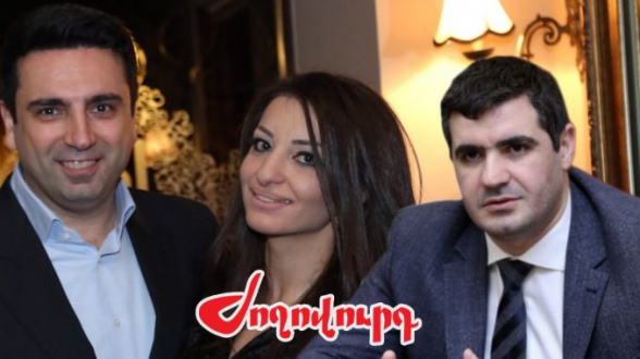 Ալեն Սիմոնյանը «12 հոգով» ինքն իրեն գործուղել է Եվրոպա՝ պետբյուջեի հաշվին. «Ժողովուրդ»