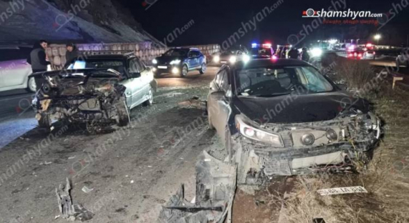 Խոշոր վթար, «Չայնիի» ոլորանների սկզբնամասում բախվել են «Kia» ու «BMW»