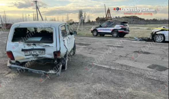 Մարտունի-Վարդենիս ավտոճանապարհին բախվել են «BMW»-ն ու «Նիվա»-ն․ կան վիրшվnրներ