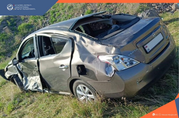 Կոտայքում ավտոմեքենան ընկել է ձորը․ կան տուժածներ