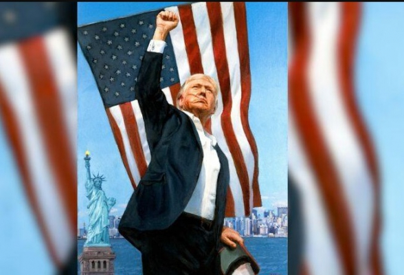 Պուտինը Թրամփին նվիրել է նրա դիմանկարը