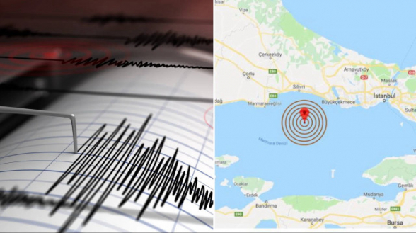 В Стамбуле произошло землетрясение