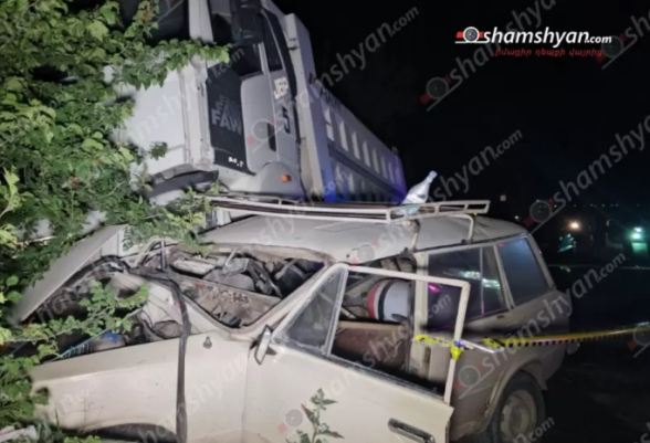 Մարգարա-Վանաձոր-Տաշիր ճանապարհին բախվել են «ՎԱԶ 2102»-ը և բեռնատարը․ կա տուժած