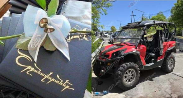 Ծաղկաձորում կվադրոցիկլի ղեկին շրջանավարտներ են եղել. մահացածները 18–ամյա աղջիկներ են եղել (տեսանյութ)