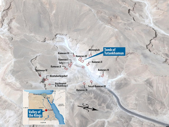 Археологи обнаружили 3 потерянные 3500-летние египетские гробницы