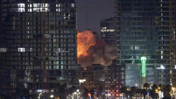 Իրանը Թել Ավիվում հարվածել է Իսրայելի ռազմական հետախուզության լոգիստիկ կենտրոնին (տեսանյութ)