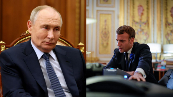«Le Parisien» узнала причину звонка Макрона Путину