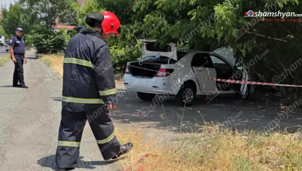 Երևանում պшյթյուն է տեղի ունեցել «BYD» մակնիշի ավտոմեքենայում. վարորդը տեղափոխվել է «Այրվածքաբանության ազգային կենտրոն»
