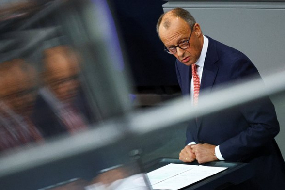 Мерц обратился к Путину