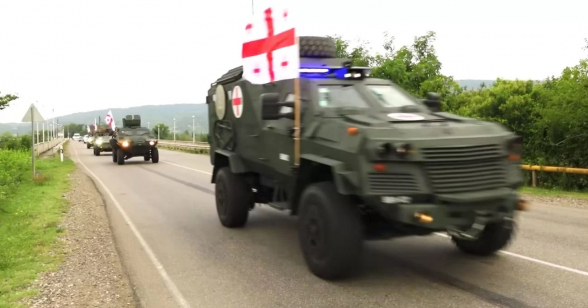 На учениях НАТО в Грузии пострадали двое американских военных