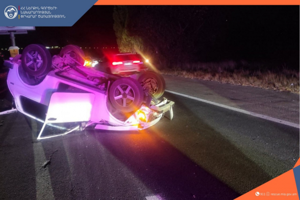 Երևան-Սևան ճանապարհին բախվել են «Mercedes-Benz»-ը և «VAZ»-ը․ կան տուժածներ