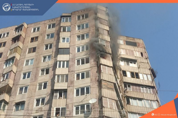 Երևանում բնակարաններից մեկի պատշգամբում հրդեհ է բռնկվել
