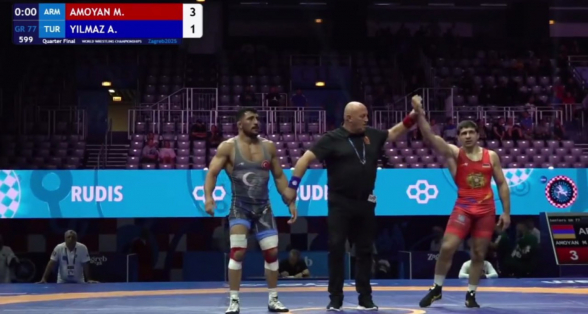 Մալխաս Ամոյանը հաղթեց Թուրքիայի ներկայացուցչին և անցավ կիսաեզրափակիչ