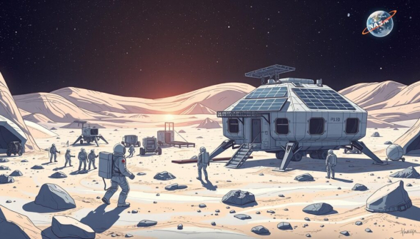 NASA планирует создать на Луне поселение к 2035 году