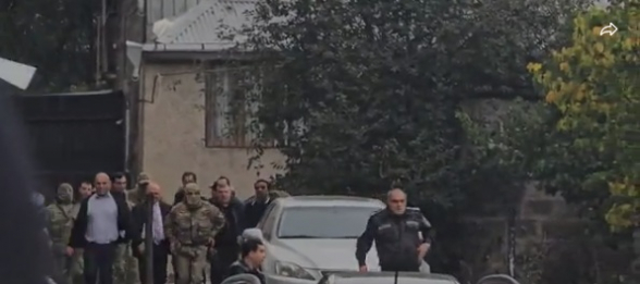 Վարդան Ղուկասյանին ձերբակալելու կադրերը