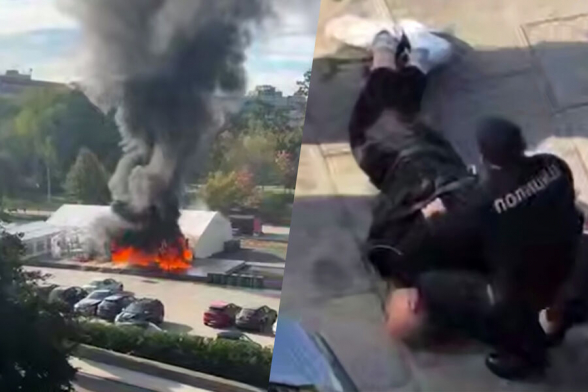 В Белграде 70-летний мужчина открыл стрельбу у здания парламента