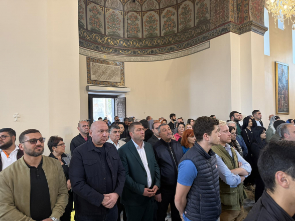 «Մայր Հայաստանը» Մայր Տաճարում մասնակցել է իրական պատարագի (տեսանյութ)