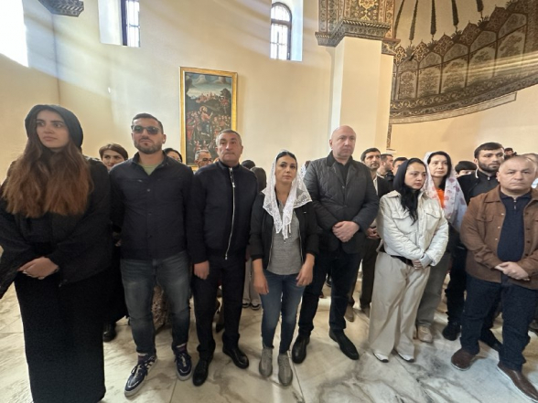 «Мать Армения» приняла участие в настоящей литургии в Первопрестольном Святом Эчмиадзине (видео)