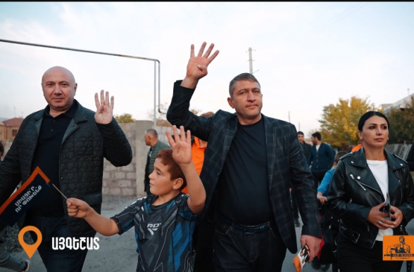 Айгешат вместе с «Мать Арменией» (видео)