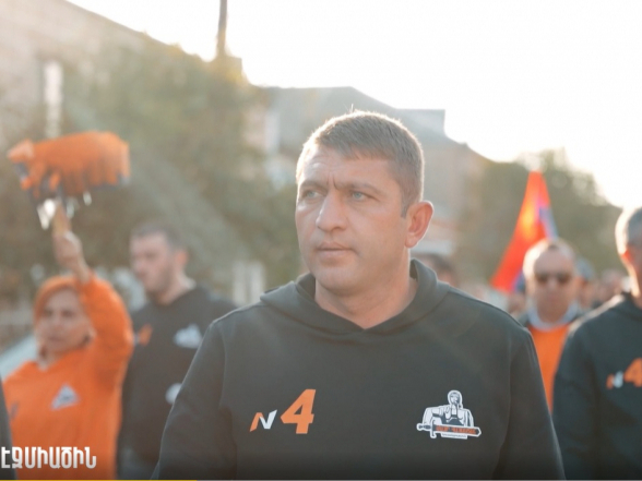 Благодарим всех вагаршапатцев, проголосовавших за партию «Мать Армения»