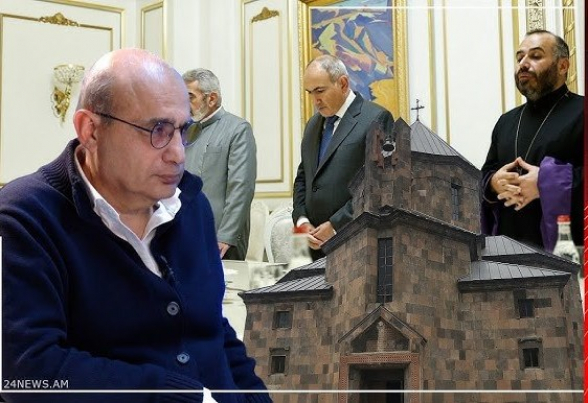 Все, кого Пашинян приветствует, дискредитируются, а церковь очистилась от вставших рядом с ним епископов (видео)