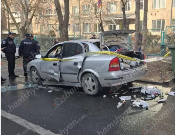 Երևանում` Ինֆորմատիկայի քոլեջի մոտ, պայթյուն է տեղի ունեցել «Opel»-ում. կա վիրավոր