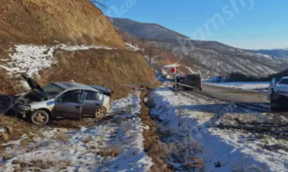 Տաթև-Կապան ճանապարհին մեքենաներ են բախվել, 4 վիրավոր կա