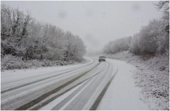 Մի շարք շրջաններում թույլ ձյուն է տեղում