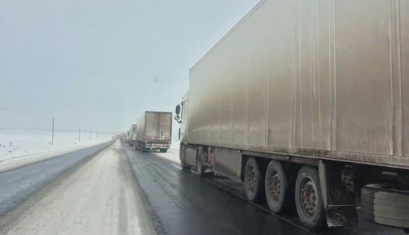 Գյումրի-Բավրա ճանապարհահատվածը և Սպիտակի ոլորանները փակ են կցորդով տրանսպորտային միջոցների համար