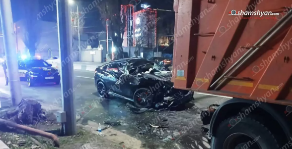 Մյասնիկյան պողոտայում բшխվել են «Կամազ»-ը և «BMW»-ն․ կա վիրшվոր