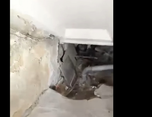 Նոր-Արեշ 15 փողոցի 5-րդ շենքի կոյուղագիծը վթարված է (տեսանյութ)