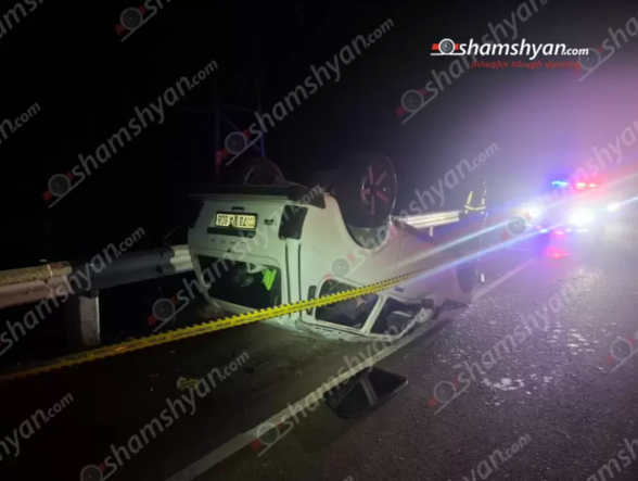 Մալիշկա գյուղում 36-ամյա վարորդը «ՎԱԶ 2121»-ով գլխիվայր հայտնվել է ճանապարհի երթևեկելի գոտում․ կա վիրավnր