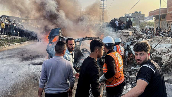 Израиль атаковал полицейский блокпост в Газе: есть погибшие и раненые