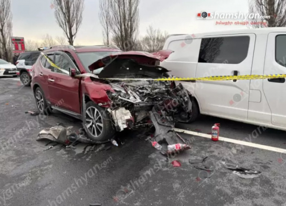 Երևան-Սևան ավտոճանապարհին բшխվել են «Nissan Rogue»-ը և «Chevrolet»-ը․ կա 4 վիրшվոր