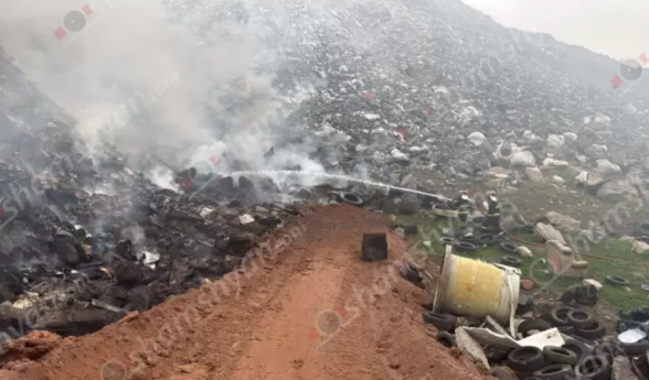 Հրդեհ Նուբարաշենի աղբավայրի տարածքում (տեսանյութ)