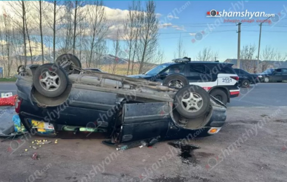 Քուչակում բшխվել են «Mercedes»-ը և «Opel»-ը․ վերջինը գլխիվայր հայտնվել է երթևեկելի գոտում․ կա վիրшվոր